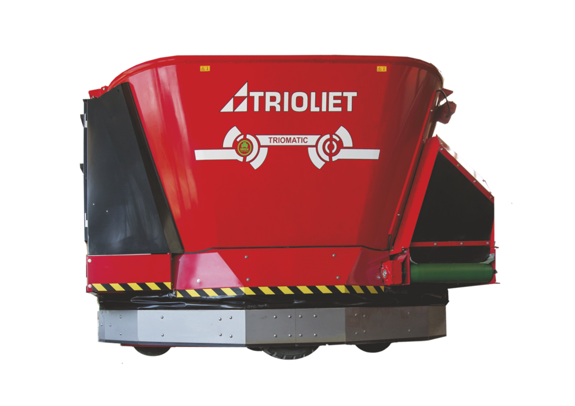Triomatic WP wheel-driven feeding robot automatic feeding system, feeding robot, feeding robot, robotic feeding, automatic feeding, wheeled robot, automatic feeder, robotic feeder