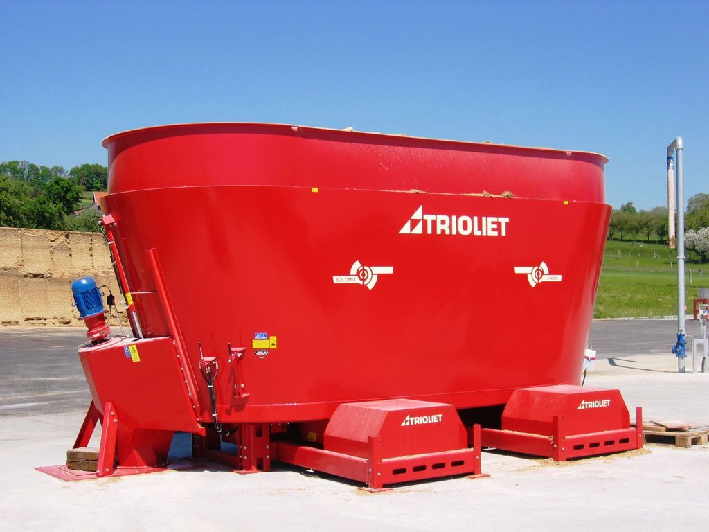 The Best Stationary TMR Mixer for Biogas | TRIOLIET | Clean Energy