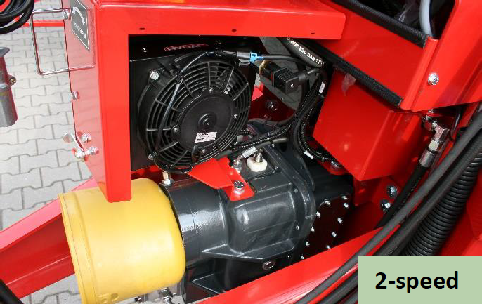 automatic gearbox for tmr mixer